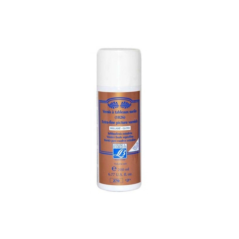 BOMBE VERNIS LEFRANC A TABLEAUX SURFIN 1826 X  400 ML