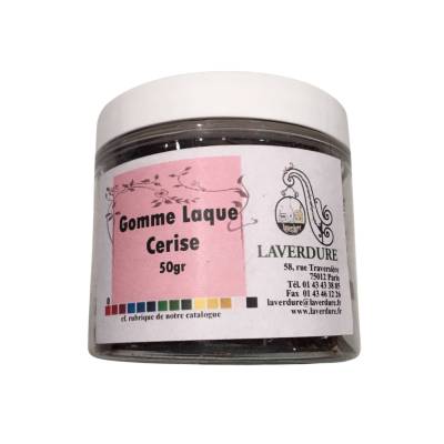 Gomme laque cerise