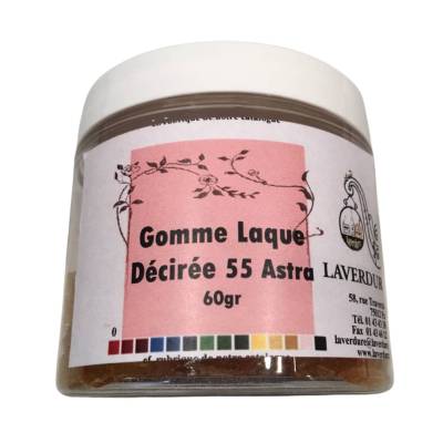 Gomme laque décirée 55 Astra