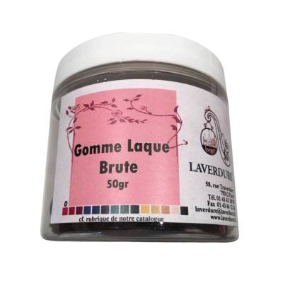 Gomme laque brute