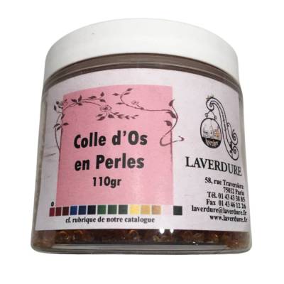 COLLE D'OS EN PERLES