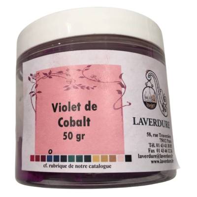 VIOLET DE COLBALT Boite Petit Modèle 50GR