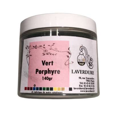 VERT PORPHYRE Boite Petit Modèle 140Gr