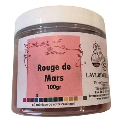 ROUGE DE MARS Boite Petit Modèle 100GR
