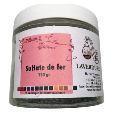 SULFATE DE FER Boite Petit Modèle 130GR