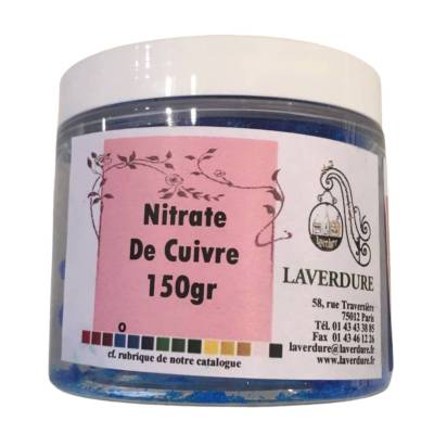 NITRATE DE CUIVRE Boite Petit Modèle 150Gr