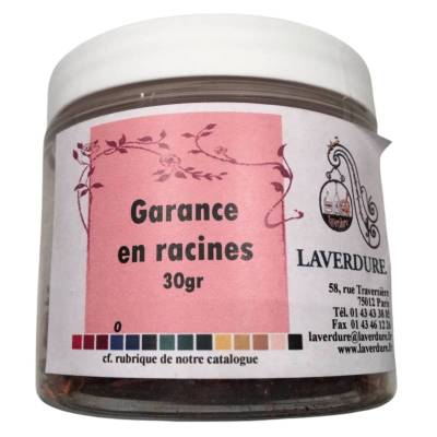 GARANCE EN RACINES Boite Petit Modèle 30GR