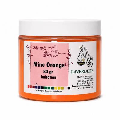 Mine orange imitation
