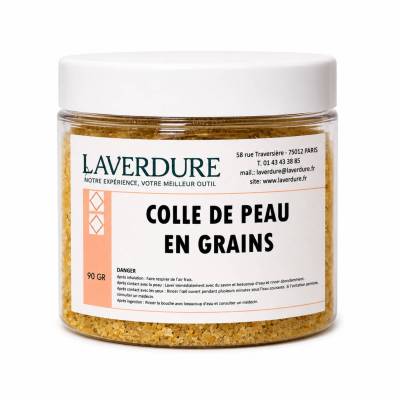 COLLE DE PEAU EN GRAINS