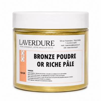 BRONZE POUDRE OR RICHE PALE...