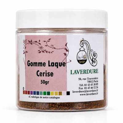 Gomme laque cerise