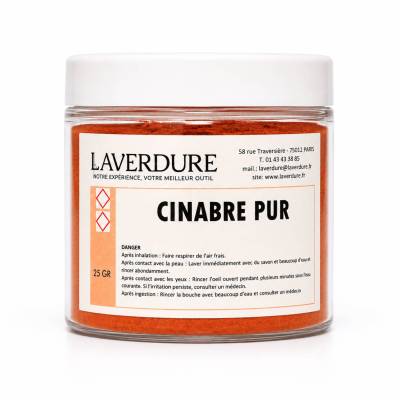BTE PM CINABRE PUR 25GR...