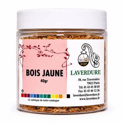 Bois jaune coupé
