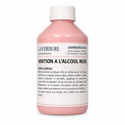 Mixtion à dorer à l'alcool