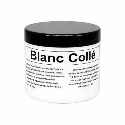 Blanc collé façon 18è siècle

